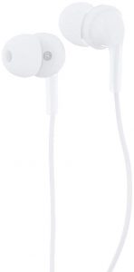 AMAZON BASICS IN-EAR WIRED EARBUDS WHITE
