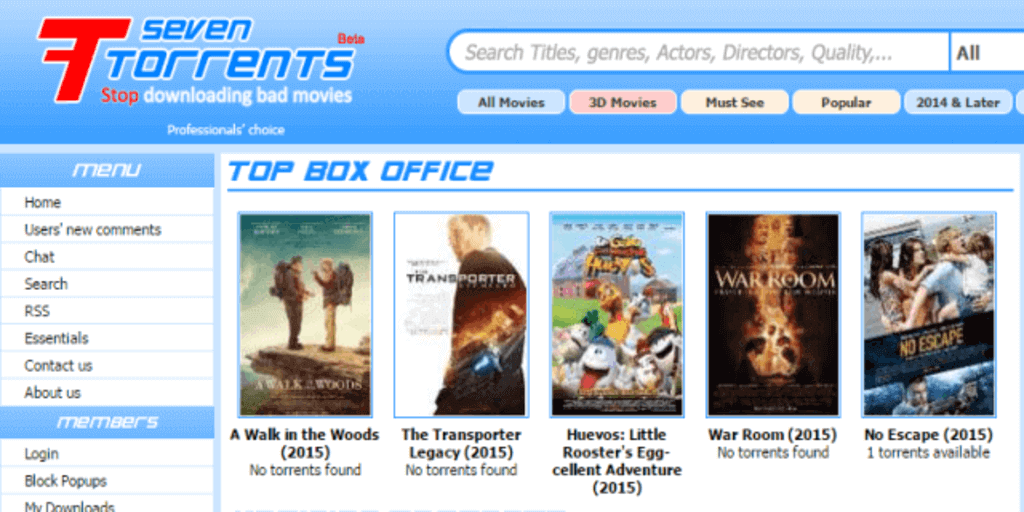 sites to download movies for utorrent