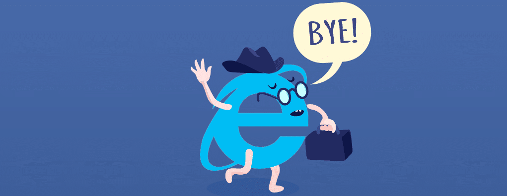 Internet Explorer bye
