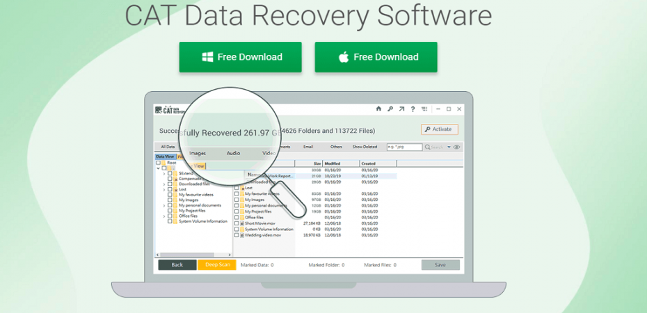 CAT Data Recovery Software Review