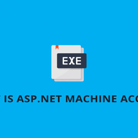 asp.net machine account