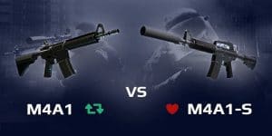 M4A4 vs. M4A1-S