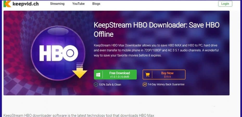 KeepStream HBO Downloader Review