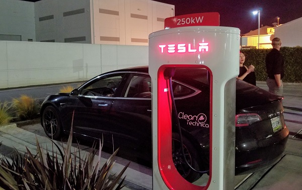How to find a Tesla Supercharger