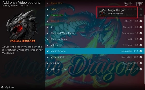 The Magic Dragon