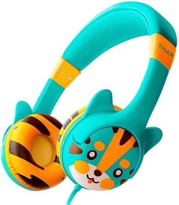 Kidrox Tiger-Ear Kids Headphones