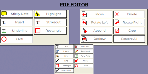 PDF EDITOR