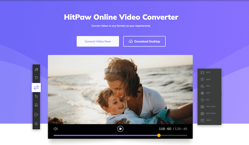 HitPaw Online Video Converter WMV to MP4