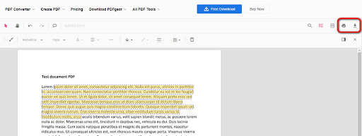 Step 3. Get the Highlighted PDF Document
