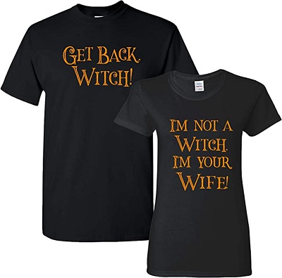 Halloween Husband & Wife T-shirts