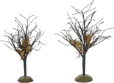 Halloween Midnight Moss Trees Figurine 