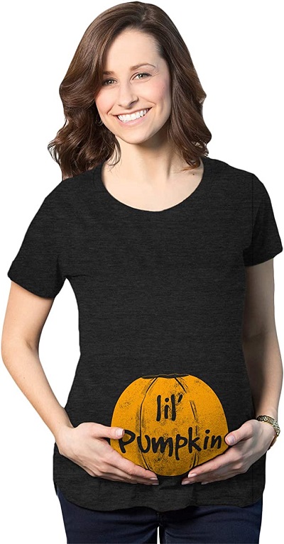 Lil Pumpkin Pregnancy Bump T-shirt