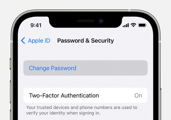 Change your Apple ID password
