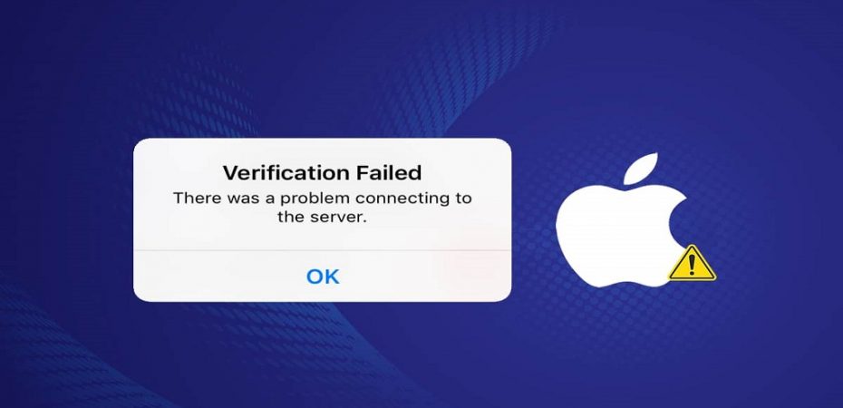 How to Fix Verification failed ‘There was an error connecting to Apple ID Server’