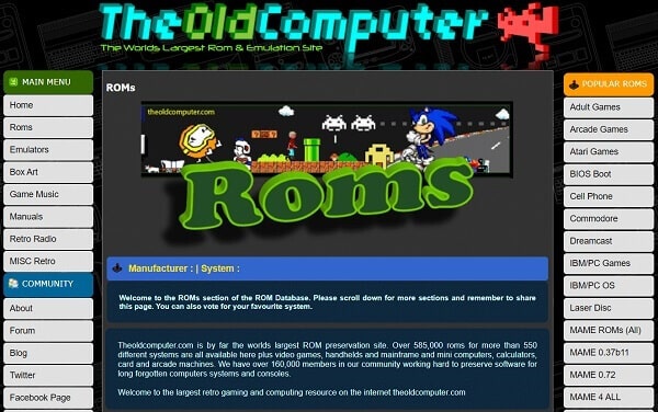 Old Computer ROMs