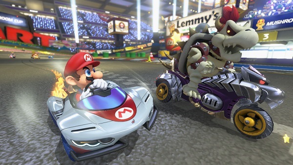 Bowser and P-Wing Kart