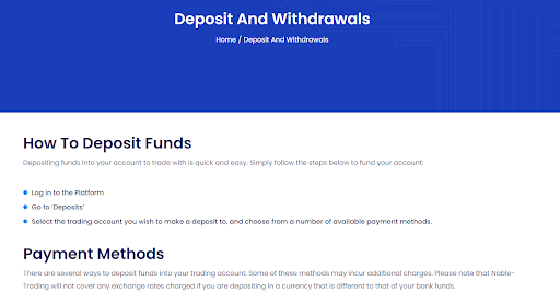 MixMegaInvest.com Review: Deposits and Withdrawals