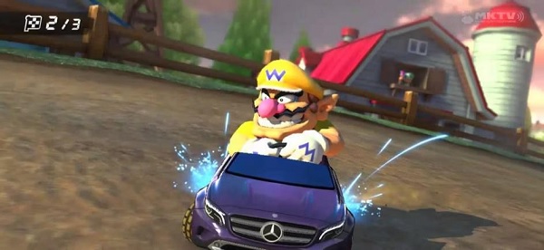 Wario Wing, Kart Gold Tires, Mercedes GLA, and Wario