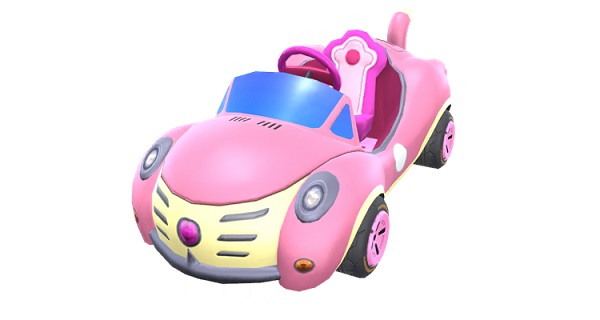 Wario’s Pink Cat Car