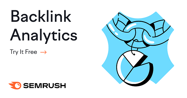 SEMrush Backlink Analytics
