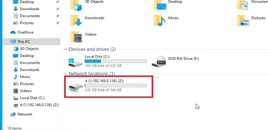 How to Map a Network Drive in Windows 10?
