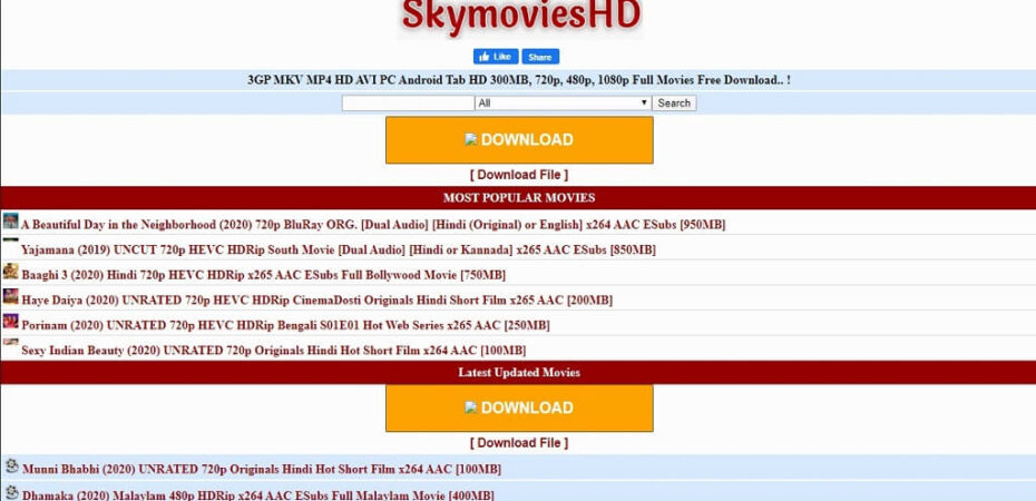 SkymoviesHD Website Not Working | Reasons & Fixes