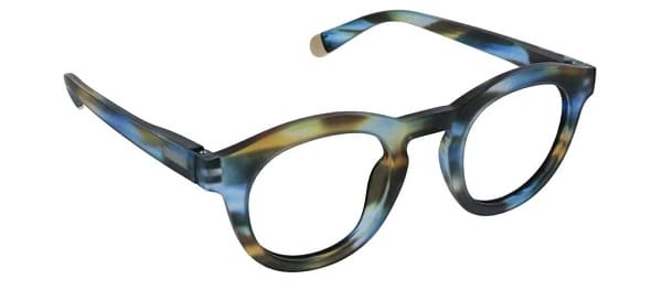 Peepers by PeeperSpecs Women's Stardust Round Blue Light Blocking Reading Glasses