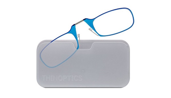 ThinOptics Universal Pod Case + Rectangular Reading Glasses