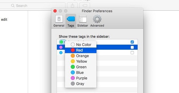 Use Tags And Color Code Folders on Mac