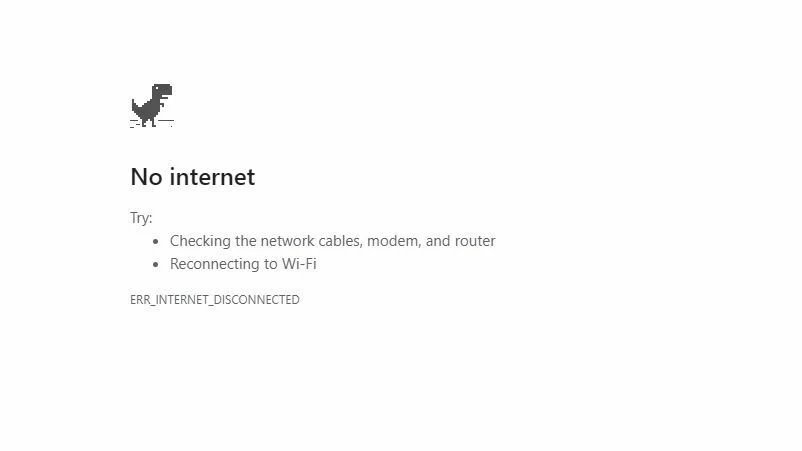 Internet Connection and Server Issues