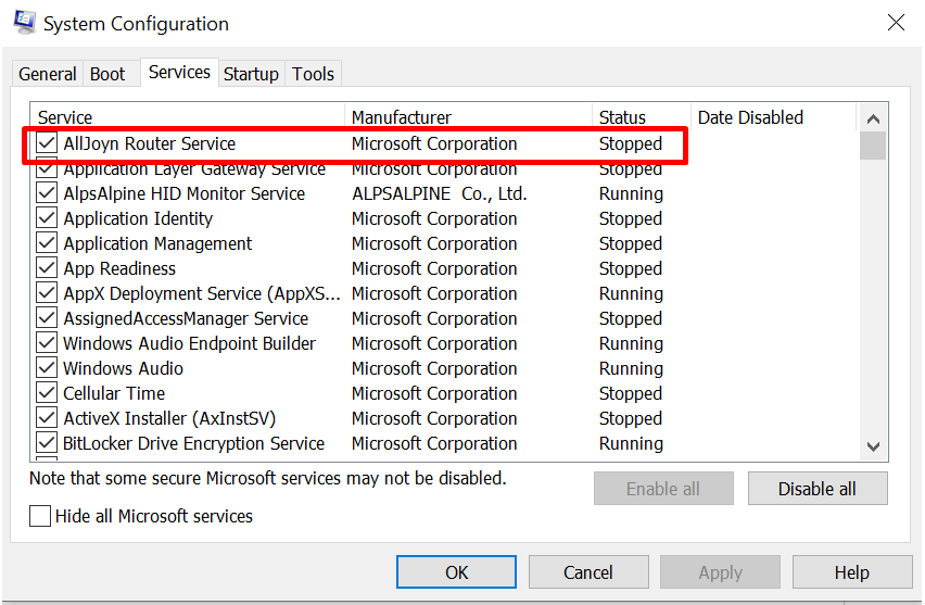 Should You Disable Alljoyn Router Service?
