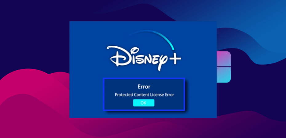 Protected Content License Error