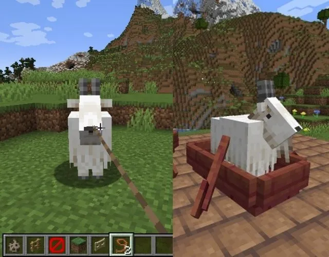 Interaction with Minecraft Goats: Tips and Tricks