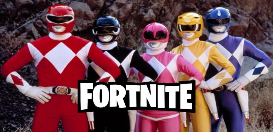 Fortnite and Mighty Morphin Power Rangers Collab