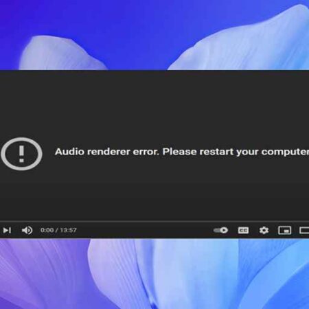 How to Fix YouTube “Audio Renderer Error” on Windows